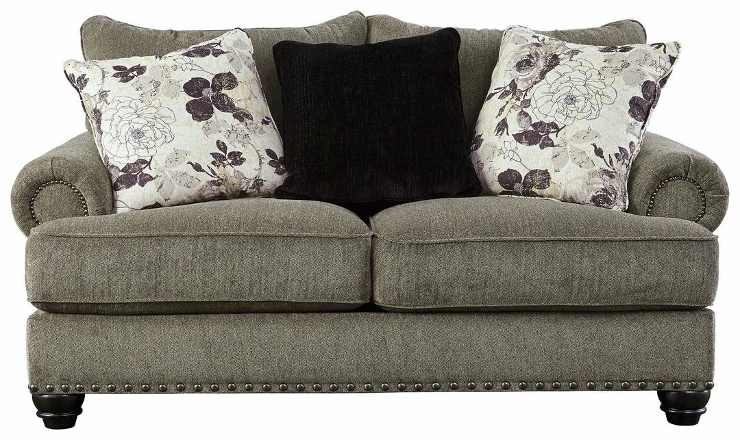 Wholesale 🥰 Ashley Furniture Sembler - Cobblestone - Loveseat ✔️ 3 Ashley Furniture Sembler - Cobblestone - Loveseat