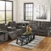 Outlet ✔️ Signature Design By Ashley® Acieona - Slate - Reclining Sofa 3 Pc Sectional Reclining Furniture 🛒 2 Signature Design By Ashley® Acieona - Slate - Reclining Sofa 3 Pc Sectional Reclining Furniture