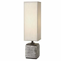 Accessories Uttermost Ciriaco Antiqued Silver Buffet Lamp