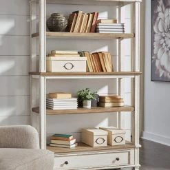 Ashley Furniture Realyn - Brown/white - Bookcase