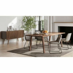 Moe's Home Collection Villa Dining Chair Grey-m2