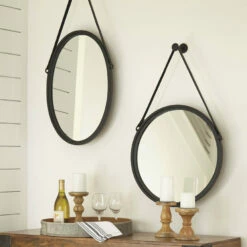 Ashley Furniture Dusan - Black - Accent Mirror