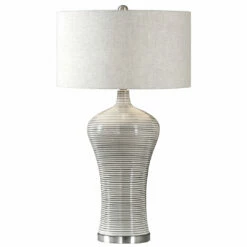 Uttermost Dubrava Light Gray Table Lamp Accessories
