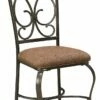 Ashley Furniture Glambrey - Dark Brown - Dining Uph Side Chair (4/cn) Chairs