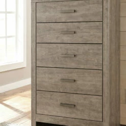 Cheapest ❤️ Ashley Furniture Culverbach - Gray - Five Drawer Chest 😍 16 Ashley Furniture Culverbach - Gray - Five Drawer Chest