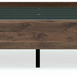 Signature Design By Ashley® Beds Calverson - Mocha - Queen Platform Bed