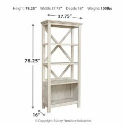 Deals ๐ Ashley Furniture Carynhurst - Whitewash - Large Bookcase Bookcases ๐ 9 Ashley Furniture Carynhurst - Whitewash - Large Bookcase Bookcases