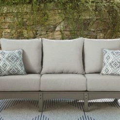 Signature Design By Ashley® Outdoor Sets Visola - Gray - 6 Pc. - Lounge Set