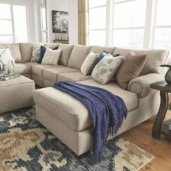 Ashley Furniture Baceno - Hemp - Oversized Accent Ottoman