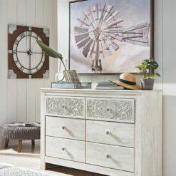 Ashley Furniture Paxberry - Patterned - Dresser, Mirror