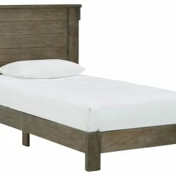 Ashley Furniture Shamryn - Grayish Brown - Twin Panel Bed