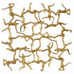 Uttermost Golden Gymnasts Wall Art Accessories