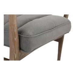 Moe's Home Collection Anderson Arm Chair Ash Grey Chairs