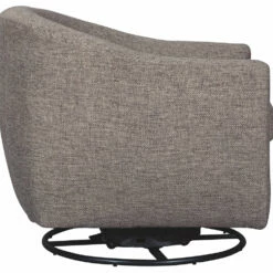 Ashley Furniture Upshur - Taupe - Swivel Glider Accent Chair