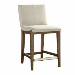 Uttermost Klemens Linen Counter Stool Stools