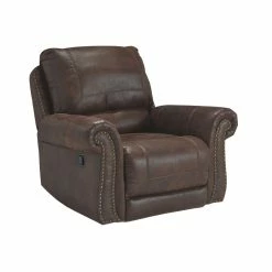 Ashley Furniture Breville - Sweeping Rolled Arms - Rocker Recliners