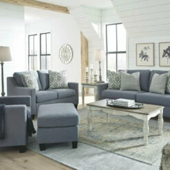 Benchcraft® Lemly - Twilight - 4 Pc. - Sofa, Loveseat, Chair, Ottoman