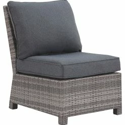 Ashley Furniture Chairs Salem - Gray - Armless Chair W/cushion (1/cn)