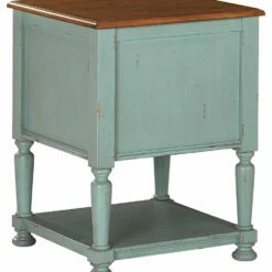 Ashley Furniture Cabinets Mirimyn - Teal/brown - Accent Cabinet