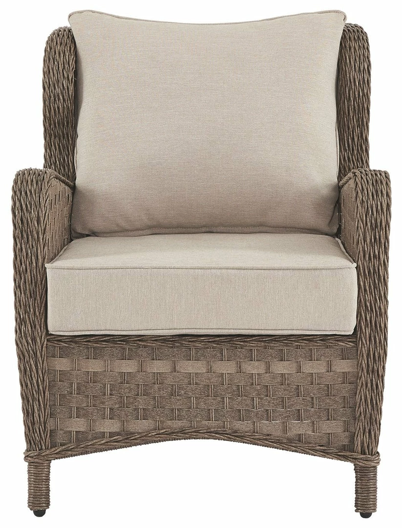 Best Pirce 🥰 Ashley Furniture Chairs Clear Ridge - Light Brown - Lounge Chair W/cushion (2/cn) 🤩 4 Ashley Furniture Chairs Clear Ridge - Light Brown - Lounge Chair W/cushion (2/cn)