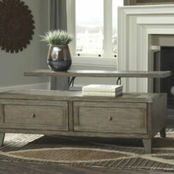 Ashley Furniture Tables Chazney - Rustic Brown - Lift Top Cocktail Table