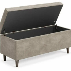 Ashley Furniture Becklow - Beige - Storage Bench