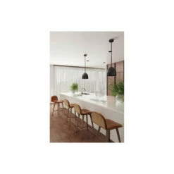 Moe's Home Collection Stools Napoli Leather Counter Stool Tan