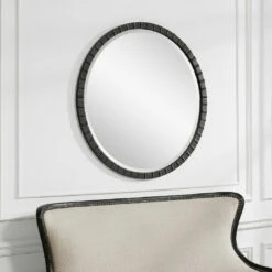 Uttermost Dandridge Round Industrial Mirror Accessories
