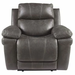 Ashley Furniture Reclining Furniture Erlangen - Midnight - Pwr Recliner/adj Headrest
