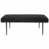 Benches Uttermost Olivier Modern Black Bench