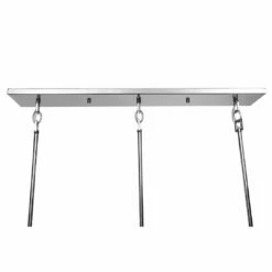 Uttermost Newburgh 3 Light Nickel Linear Pendant