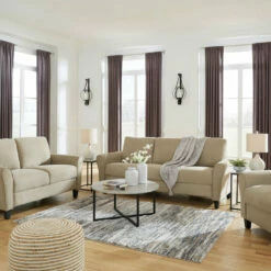 Signature Design By Ashley® Living Room Sets Carten - Quartz - 3 Pc. - Ready To Assemble Sofa, Loveseat, Chair