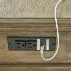 Signature Design By Ashley® Janismore - Grayish Brown - Rectangular End Table Tables