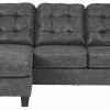 Ashley Furniture Venaldi - Gunmetal - Sofa Chaise