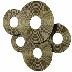 Uttermost Ahmet Gold Rings Wall Decor Accessories