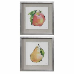 Uttermost Designer Fruits Framed Prints, Set/2 Accessories
