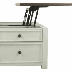 Ashley Furniture Bolanburg - White / Brown / Beige - Lift Top Cocktail Table Tables