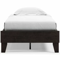 Ashley Furniture Piperton - Brown / Black - Twin Platform Bed Beds