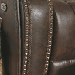Signature Design By Ashley® Game - Bark - Pwr Recliner/adj Headrest