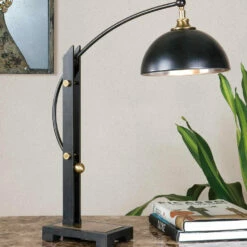 Uttermost Malcolm Oil Rubbed Bronze Desk Lamp