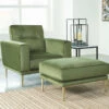 Signature Design By Ashley® Macleary - Moss - 2 Pc. - Chair, Ottoman