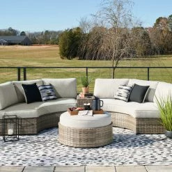 Ashley Furniture Sectionals Calworth - Beige - Sectional Lounge