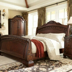 Discount 🎉 Ashley Furniture North - Dark Brown - Three Drawer Night Stand Nightstands ❤️ 13 Ashley Furniture North - Dark Brown - Three Drawer Night Stand Nightstands