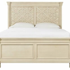 Signature Design By Ashley® Beds Bolanburg - Antique White - Queen Panel Bed