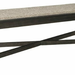 Ashley Furniture Tyler - Black/grayish Brown - Upholstered Bench Benches