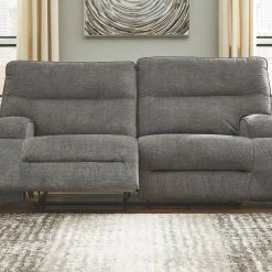 Ashley Furniture Coombs - Charcoal - 2 Seat Reclining Sofa