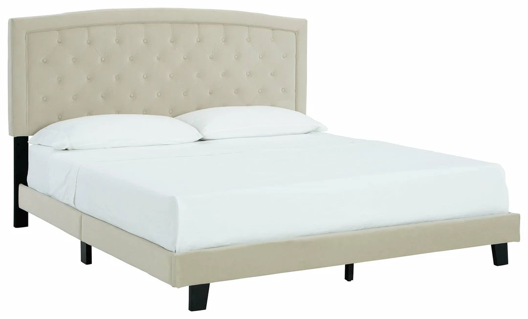 Best reviews of ✔️ Ashley Furniture Adelloni - Cream - King Upholstered Bed Beds ❤️ 3 Ashley Furniture Adelloni - Cream - King Upholstered Bed Beds