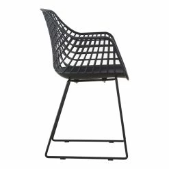 Moe's Home Collection Chairs Honolulu Chair Black-m2