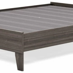Buy 👍 Signature Design By Ashley® Beds Brymont - Dark Gray - Queen Platform Bed 🎁 18 Signature Design By Ashley® Beds Brymont - Dark Gray - Queen Platform Bed