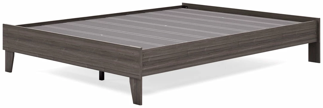 Buy 👍 Signature Design By Ashley® Beds Brymont - Dark Gray - Queen Platform Bed 🎁 10 Signature Design By Ashley® Beds Brymont - Dark Gray - Queen Platform Bed